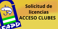 Solicitud de licencias - ACCESO CLUBES