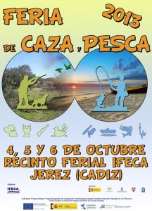 Cartel I Feria Caza y Pesca de Cádiz